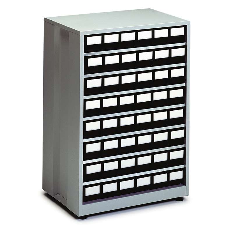ESD-Safe Treston® High Density Storage Cabinet, 24 Drawer, 16.14"D x 23.82"W x 34.25"H