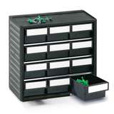 ESD-Safe Treston® Small Parts Storage Cabinet, 12 Drawers, 7.08"D x 12.2"W x 11.41"H redirect to product page