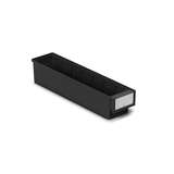 ESD-Safe Polypropylene Treston® Shelf Bins, 15.74"D x 3.62"W x 3.22"H, Case of 30 Bins redirect to product page