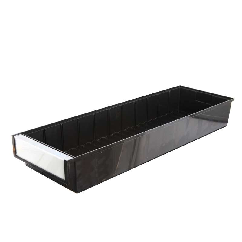 ESD-Safe Polypropylene Treston® Shelf Bins, 23.62"D x 7.32"W x 3.22"H, Case of 15 Bins