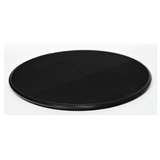 ESD-Safe Dissipative Circular Turntable With Black Grooved Surface, 15" Diameter redirect to product page