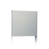 ESD-Safe Metal Back Panel for the Concept Series Hand Crank Workstation, 19.09"W x 15.74"H, Grey redirect to product page