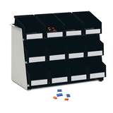 ESD-Safe Polypropylene Treston® Component Rack, 7.87"D x 17.91"W x 11.42"H redirect to product page