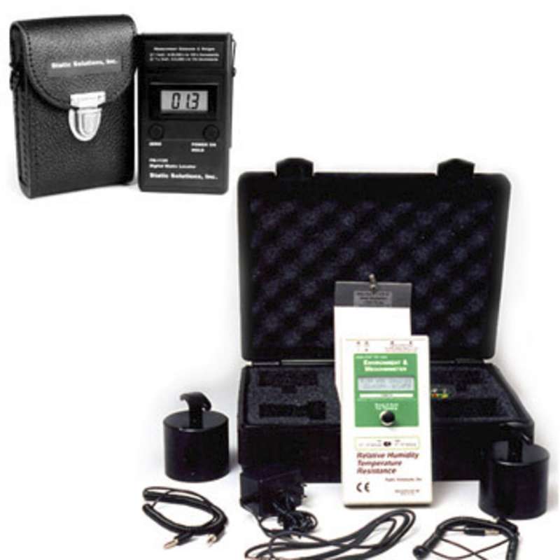 Complete 20/20 Audit Kit (Fahrenheit) with RT-1000 Ohm-Stat® Surface Resistivity Megohmmeter and FM-1126 Digital ESD Field Meter