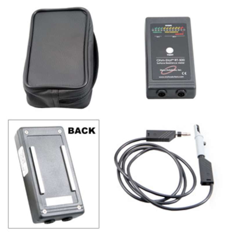 Surface Resistivity Megohmmeter, Economy, NIST Certified