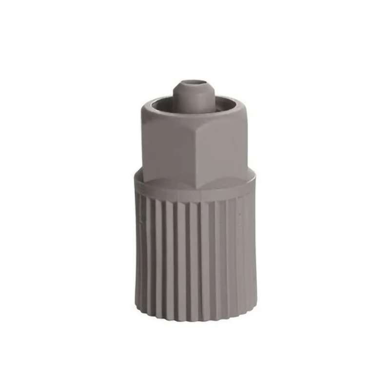 Sulzer® Statomix™ LA Luer Lock Adapter, 22.5 mm x 11.8 mm, Gray, For All Standard Luer Lock Type Needles