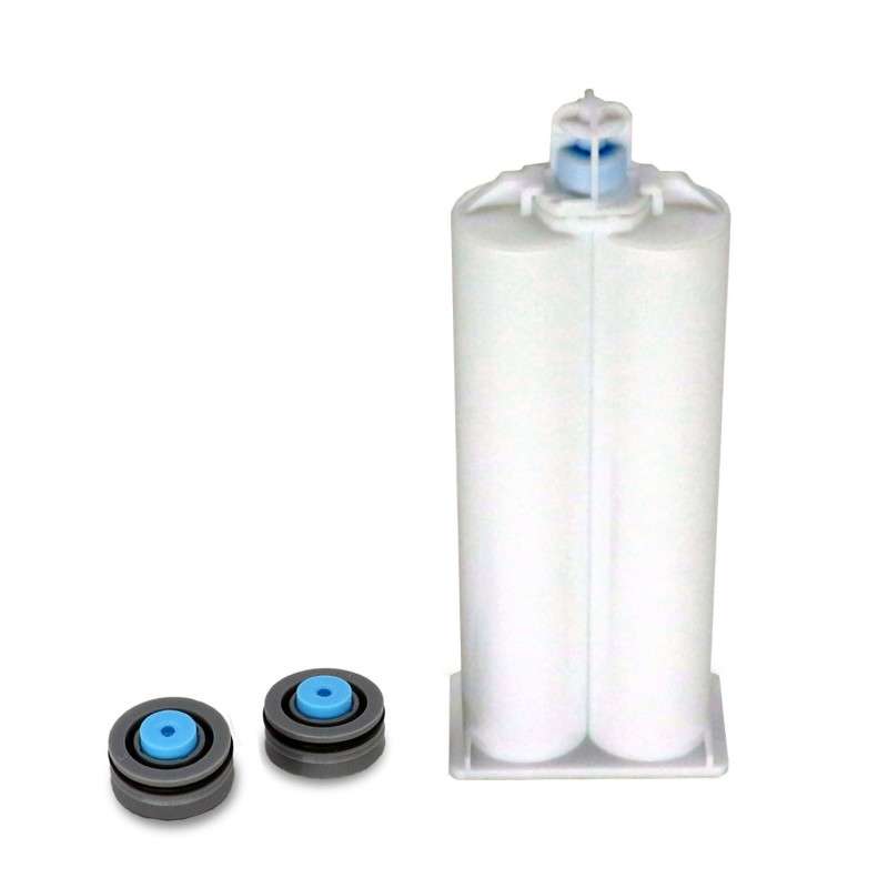 50 ml Side-by-Side Syringe Set, 1:1, A System, PP 500/Pack