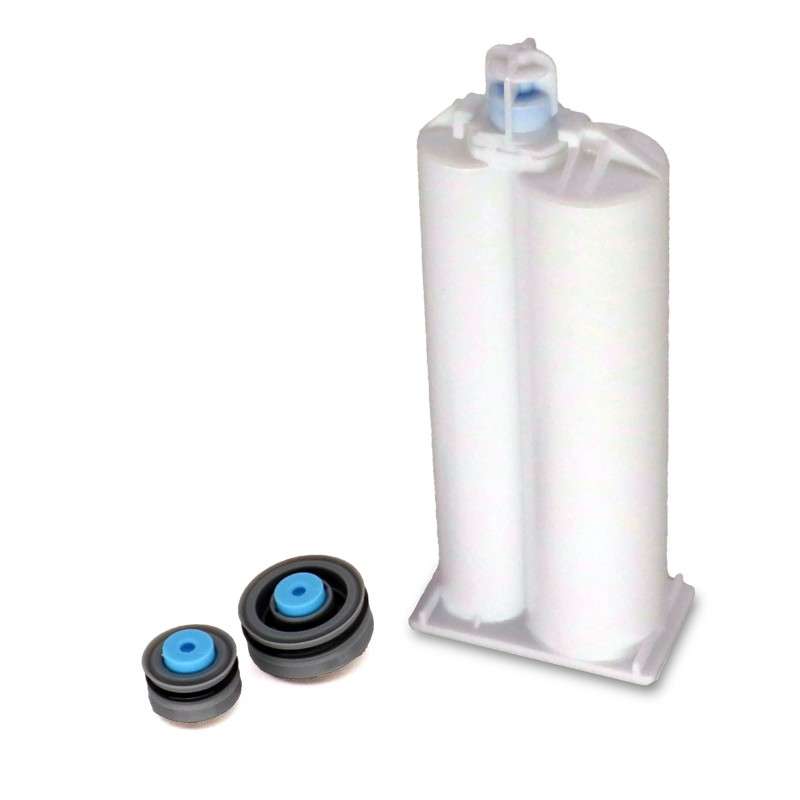 50 ml Side-by-Side Syringe Set, 2:1, A System, PP 500/Pack