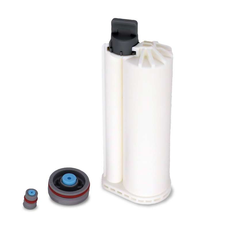 50 ml Side-by-Side Syringe Set, 10:1, B System, PP 100/Pack