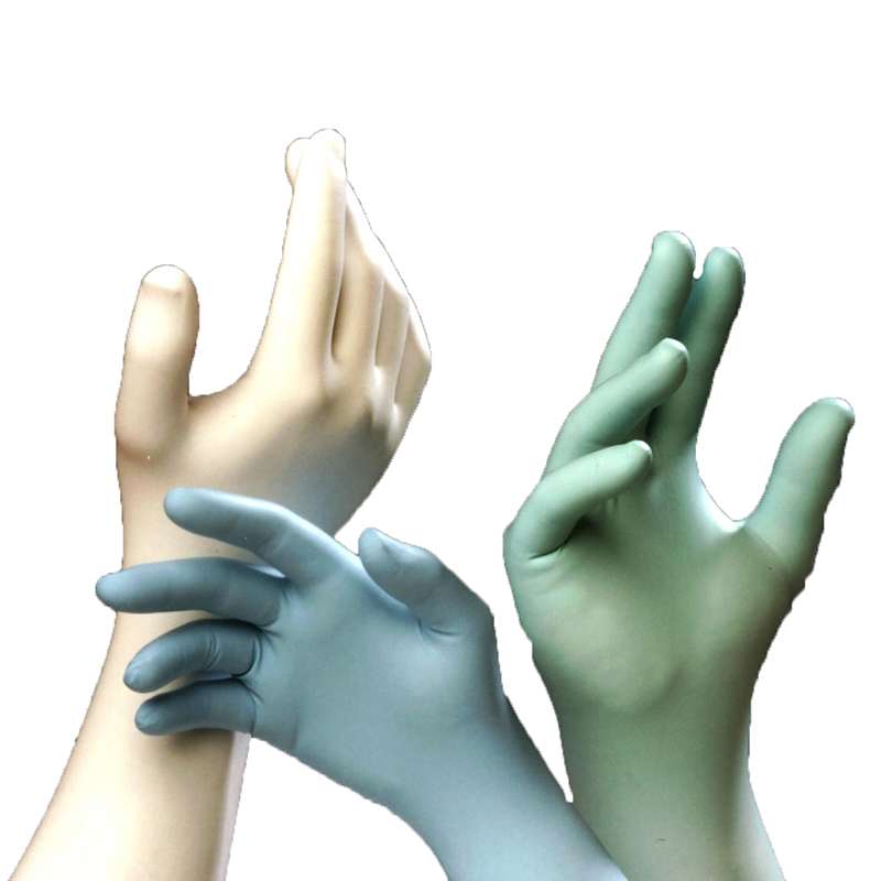 TN1200 Series Nitrile Glove Green, Class 10, 5MiL, Large, 1000 per case