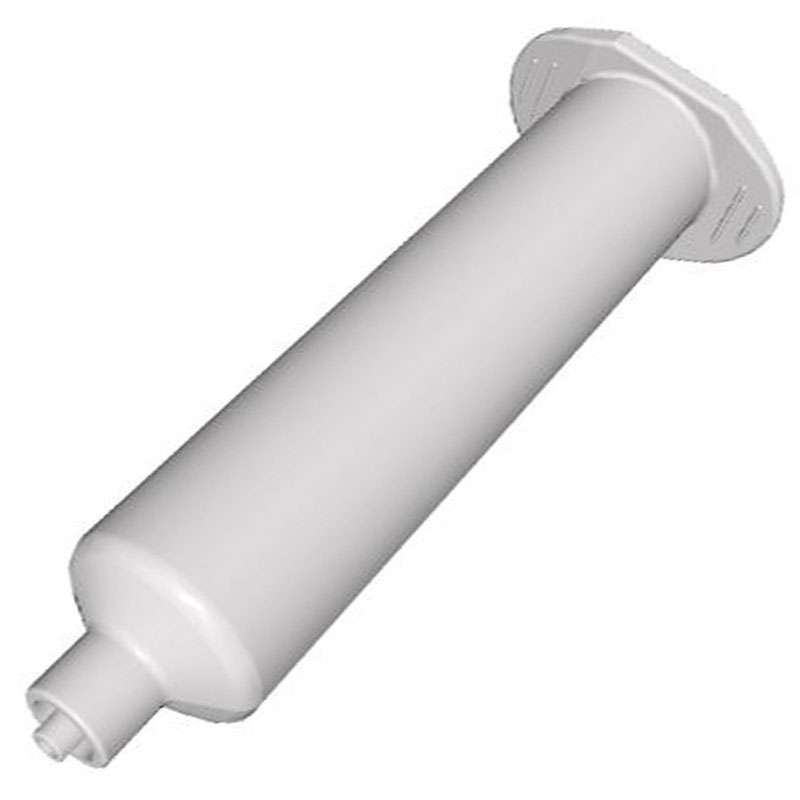 Syringe Barrel Kit, Natural, Wiper Piston White, 10cc, 50 per Package, 700 Series