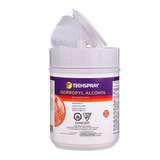 Isopropyl Alcohol Wipes, 99.8%, 5-1/4 x 5-1/2", 100 per Flip-Top redirect to product page