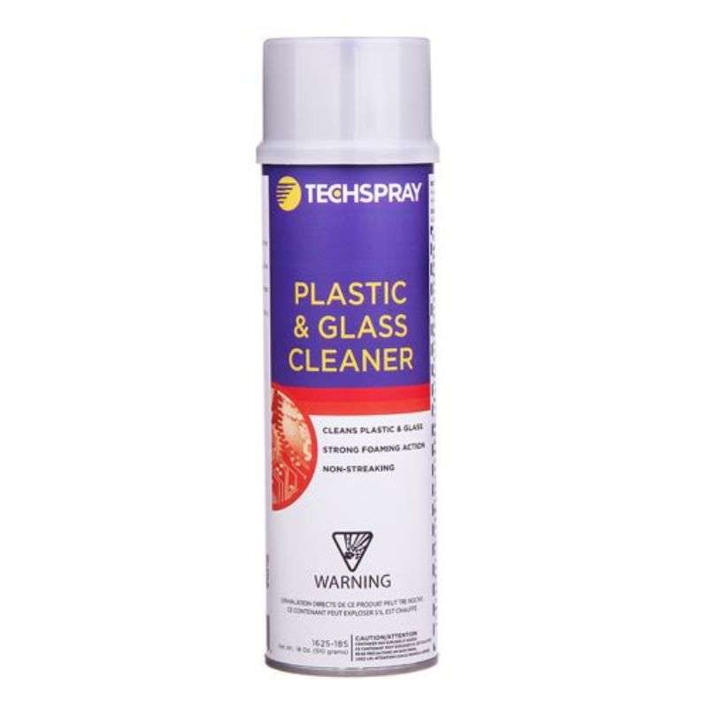 General Purpose Foaming Plastic and Glass Cleaner, 18oz Aerosol