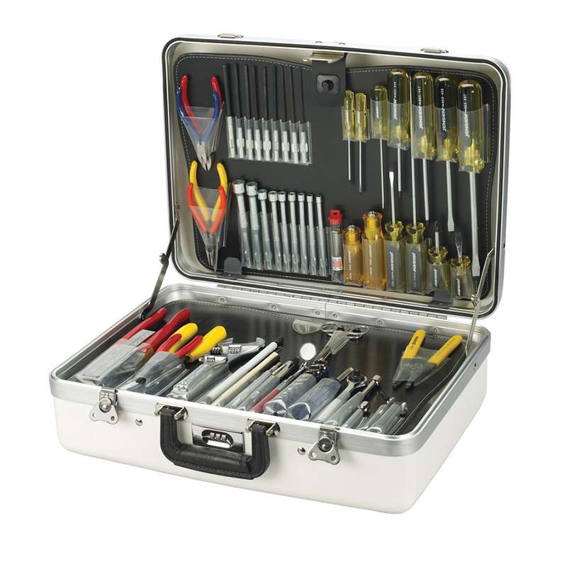 Inch/ Metric Cleanroom Tool Kit in White Poly Case