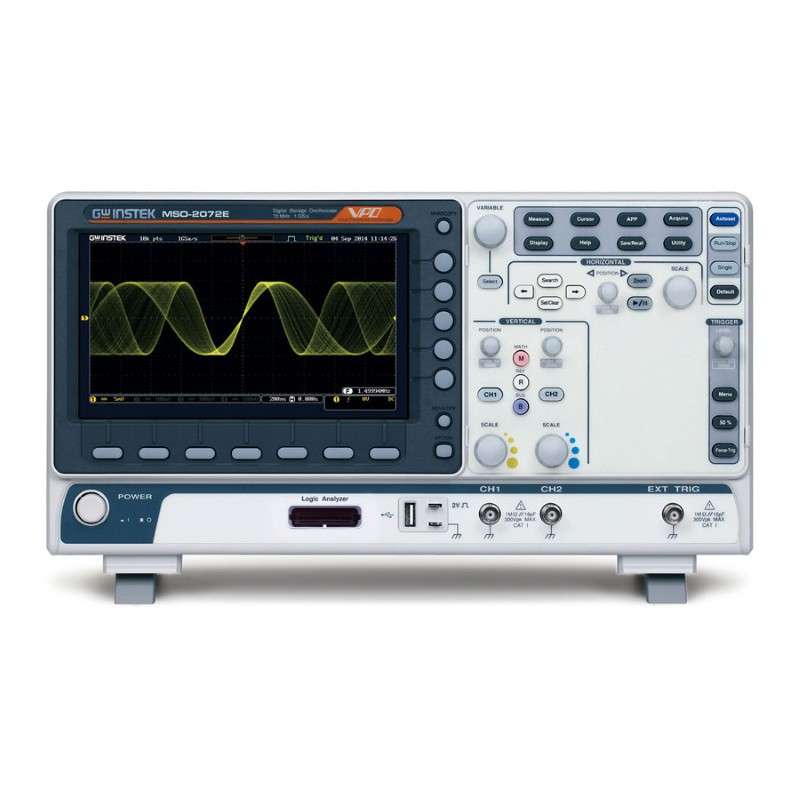 100MHz, 2-channel, Digital Storage Oscilloscope, 16-channel LA, dual channel 25MHz AFG