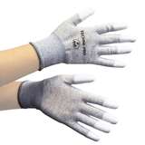 Gloves, Knit, ESD Safe, Tip Coated, Polyurethane, Large redirect to product page