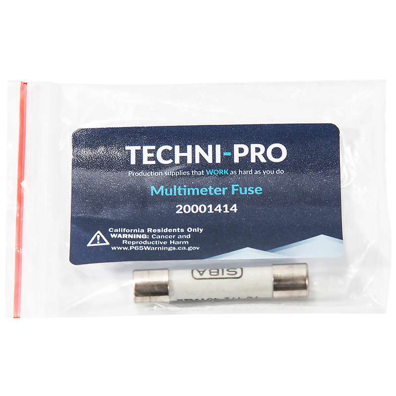 Fuse, 800mA/1000V, for TNP218 (20001401) and TNP388 (20001403) Digital Multimeters