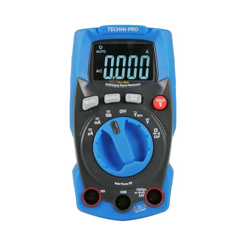 True RMS Compact Digital Multimeter, CAT III 600V