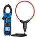 Heavy Duty True RMS Clamp Meter with Flex Probe, 1.9" Jaw Opening
