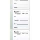 Ready To Order Cleanroom Labels, Pre-Printed Sterilization Indicator, 2" x 2", Autoclave Adhesive, 500 Labels per Roll redirect to product page