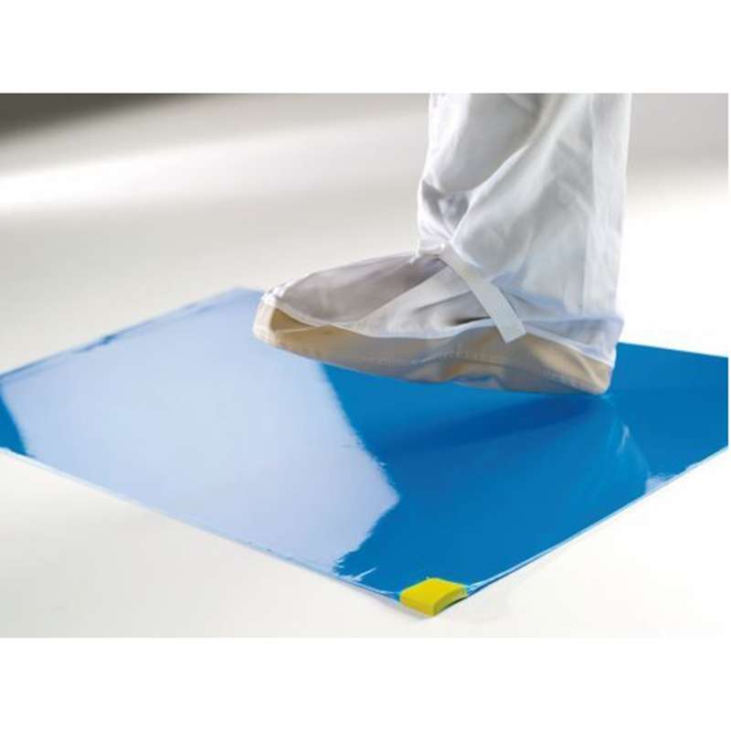 CleanStep™ Adhesive Mat, Blue, 25" x 45", 30 Sheets per Mat, 8 Mats per Case