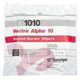Vectra® Alpha® 10 Dry Cleanroom Wipers, Non-Sterile, 9 x 9", 100 per Bag, 10 Bags per Case redirect to product page