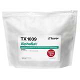 AlphaWipe® Cleanroom Polyester Wipers Pre-Wetted with 70% IPA, 9" x 9", 50 per Bag, 4 Bags per Case redirect to product page