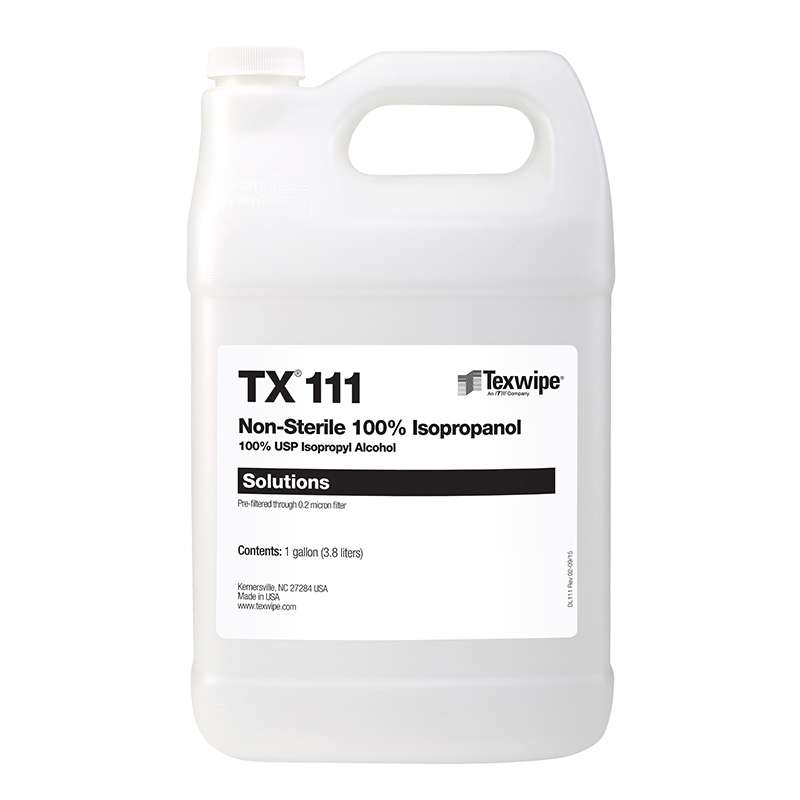 100% Isopropyl Alcohol (IPA), 1 Gallon Bottle, Non-sterile