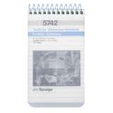 TexWrite® Cleanroom Spiral Notebook, 3" x 5", 20 per Case redirect to product page