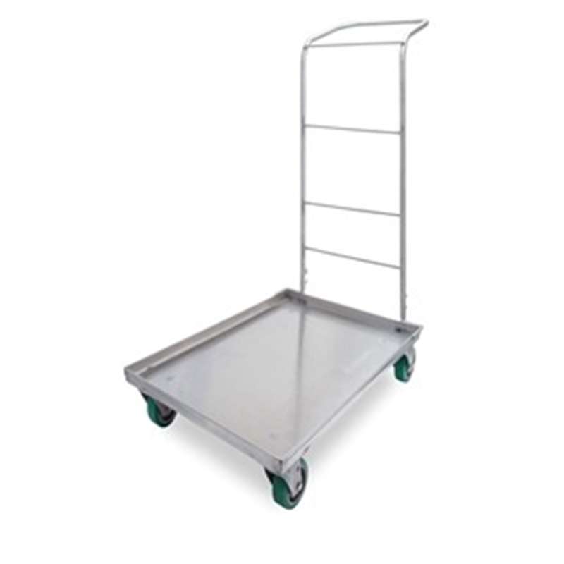 Cleanroom Stainless Steel Cart for Transporting Buckets and Bucket Systems