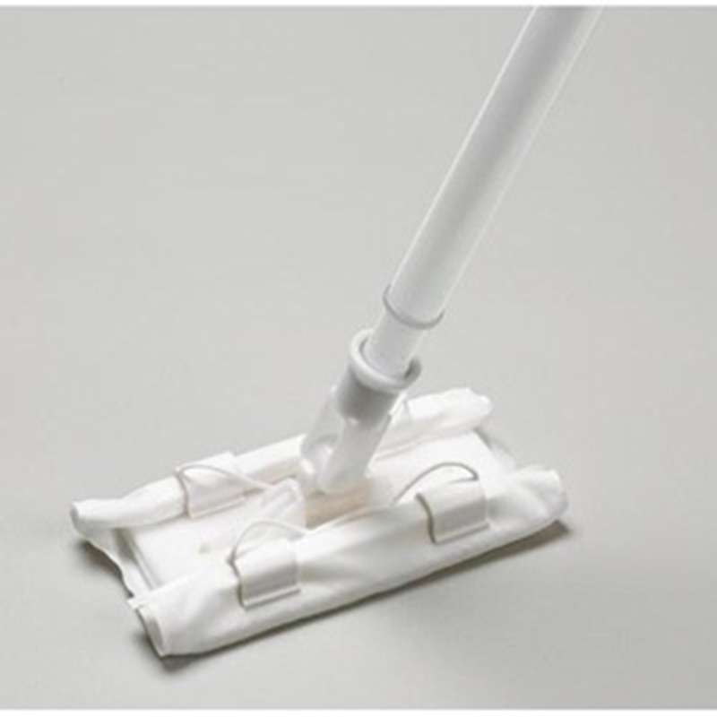 ClipperMop? Cleanroom Mopping System with Telescoping handle, 11" x 4" Head Assembly
