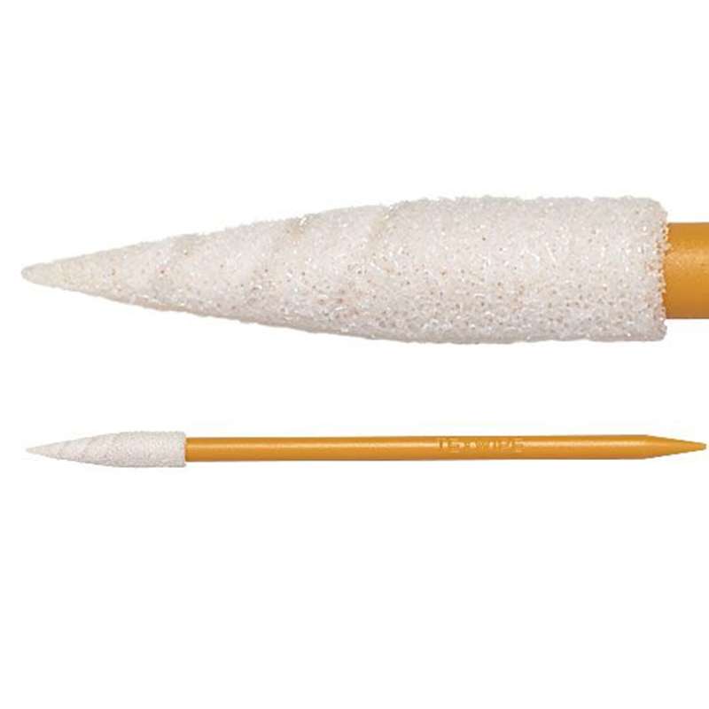 General-Purpose Small Compressed Foam Cleanroom Swab, Non-Sterile, 2.62" Long, 500 per Bag, 3 Bags per Case