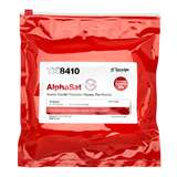 AlphaSat® with Vectra® Alpha® 10 Pre-Wetted Cleanroom Wipers with 100% IPA, Non-Sterile, 9 x 9", 50 per Bag, 12 Bags per Case redirect to product page