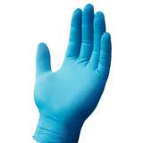 Powder Free Nitrile Gloves, 2.5 Mil, Extra Large, Blue, 100 per Box, 10 Boxes per Case redirect to product page