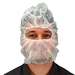 Hood and Beard Cover White 100 per Bag, 10 Bags per Case