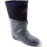 clear plastic boot cover stops at shin height redirect to product page