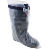 clear plastic boot cover with tie top redirect to product page