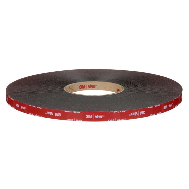 3M™ VHB™ Tape 5952, Black, 1/2 in x 36 yd, 45 mil, 18 rolls per case