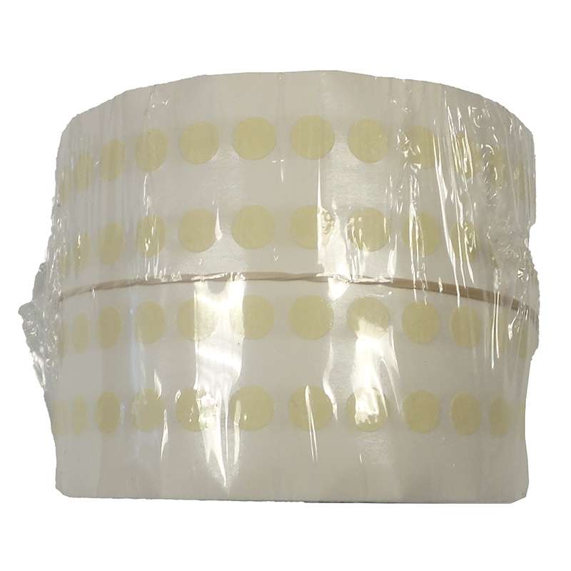 High Temp Masking Disc Tape, 300 deg, 5/16", 3" Core, 7.5 mil, Tan, 5000/Roll