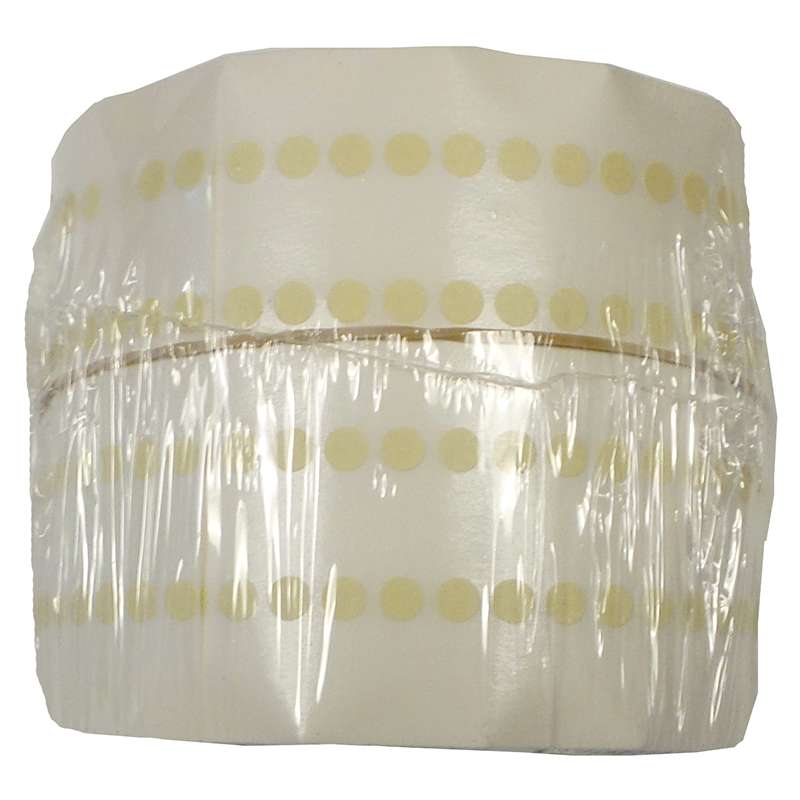 High Temp Masking Disc Tape, 300 deg, 3/16", 3" Core, 7.5 mil, Tan, 5000/Roll