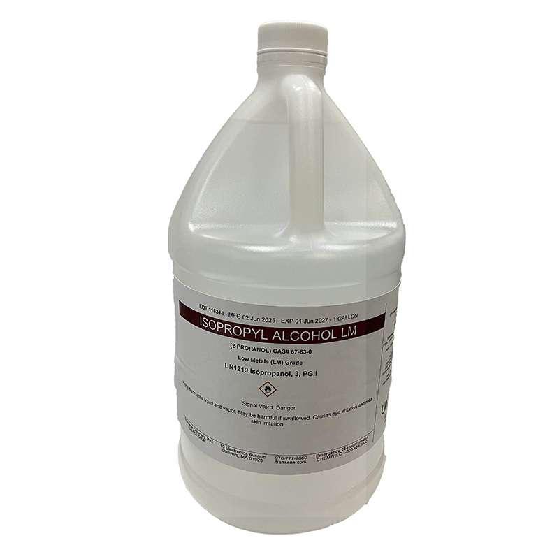Isopropyl Alcohol, LM, Gallon/Bottle