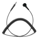 Coil Cord for Wrist Straps with 1 Megohm Resistor and 4mm Sockets, 12' Long redirect to product page