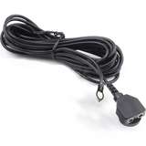 Dual Common Point Ground Cord with 3/8" Male Snap Stud and 1 Meg Ohm Resistor, 15' Long redirect to product page