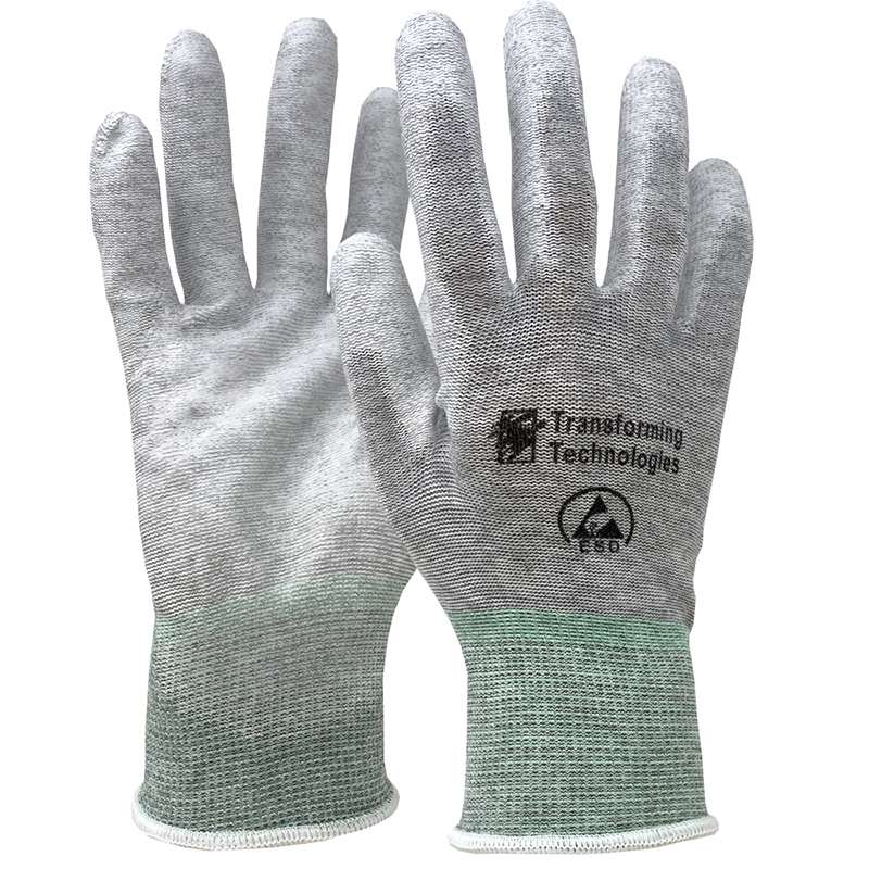 ESD Inspection Gloves, Palm Coated, 2X-Large, 12 pair per Pack