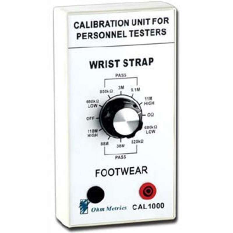 Ohm Metrics Calibration Unit for Use with Wrist Strap and Footwear Testers