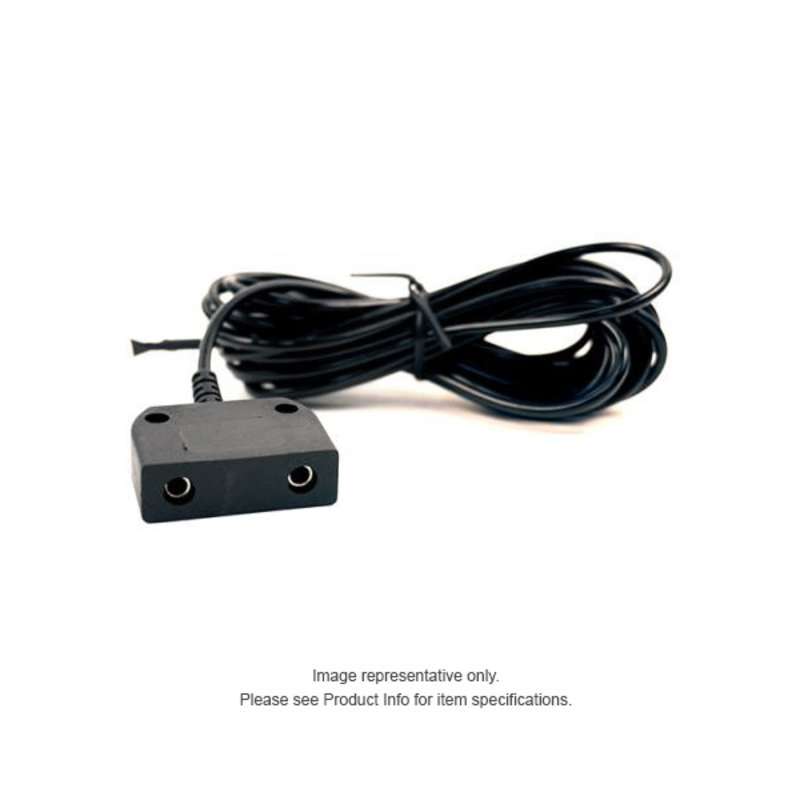 Low Profile Common Ground Point Cord, 15', 10mm Male, 1 Meg