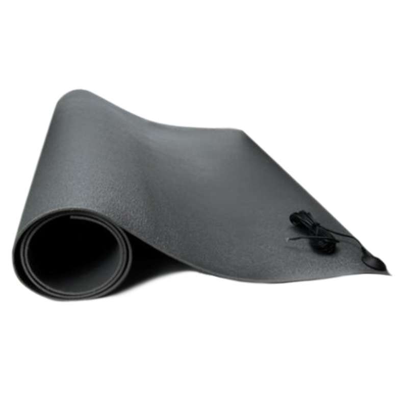 ESD VinylStat Conductive Chair Mat 4 x 50' Roll, Grey, 3/32" Thick