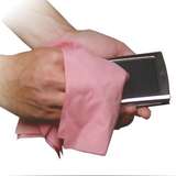 Dissipative Pink Washable Polyester Wipes, 50 per Pack, 20 Packs per Case redirect to product page