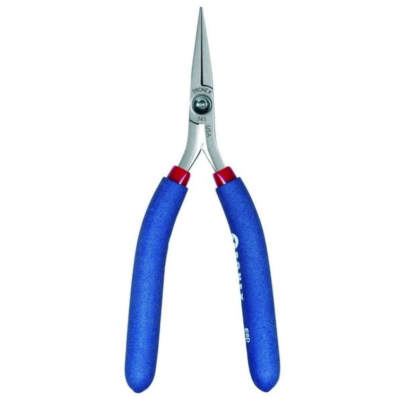 Tronex® Flat Nose Pliers - Smooth Jaw with Long, Ergonomic Handles