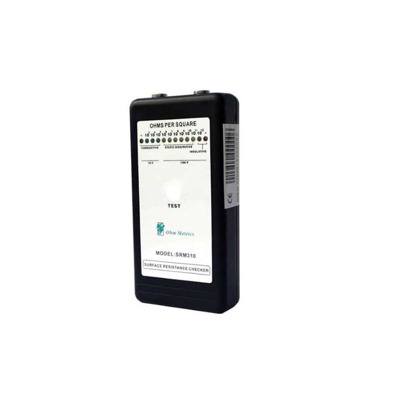 Pocket Size Digital Surface Resistance Test Kit, SRM 10V/100V